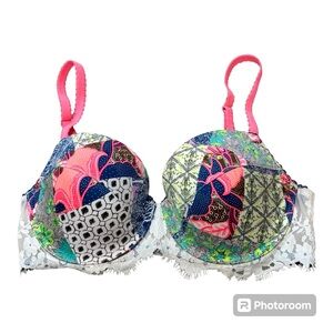 Women’s Victoria Secret Lined/Demi Buste Double Bra